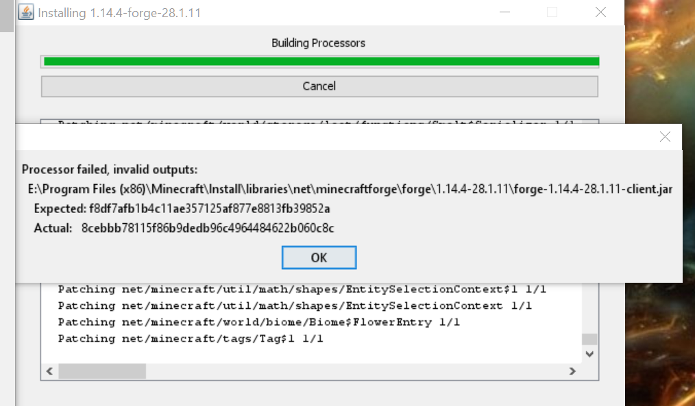 Forge won't launch. - Support & Bug Reports - Forge Forums
