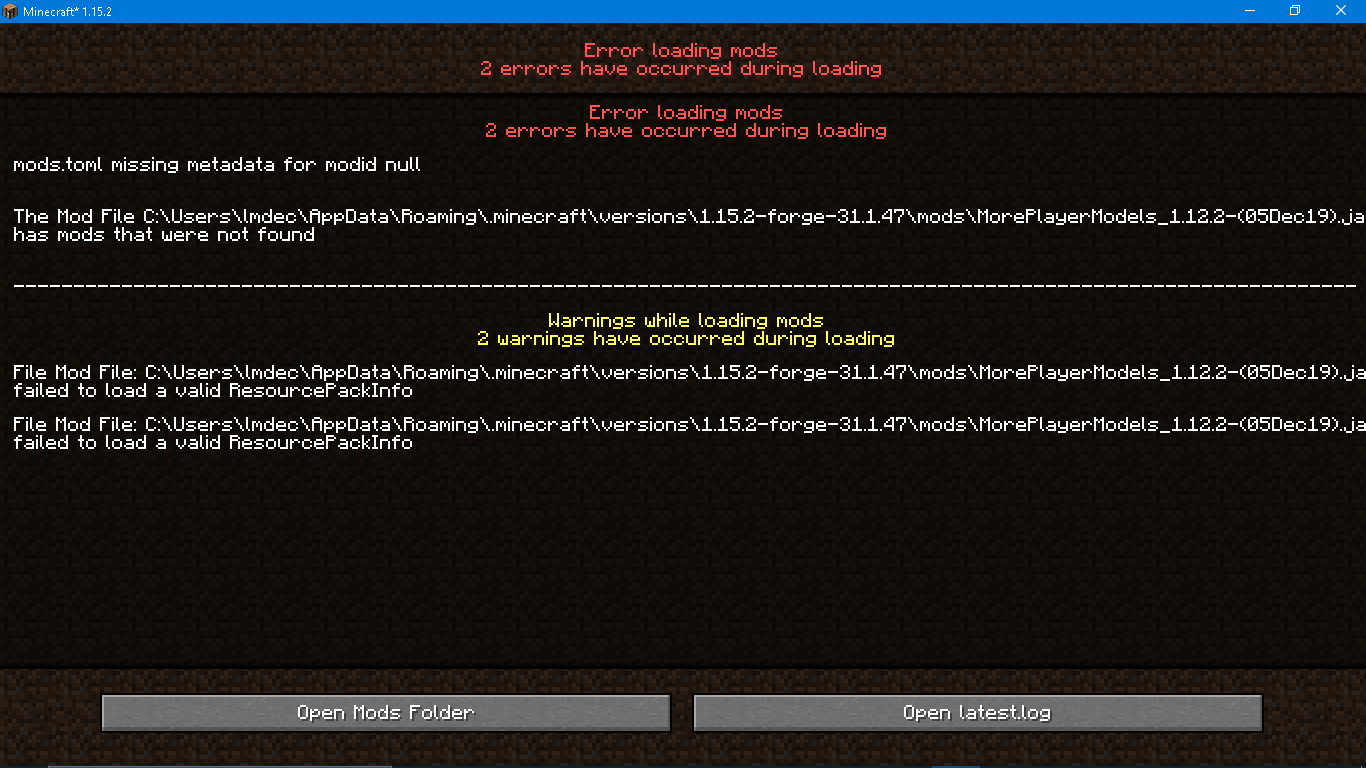 Chat Bubbles 1.15.2 Minecraft Mod